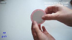 DIY! How to sew a mirror  / МК: Как вшить безопасное зеркало