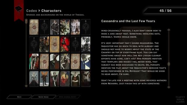 Dragon Age: Inquisition - Trespasser DLC - Divine Cassandra's hilarious dictated letter смотреть онлайн