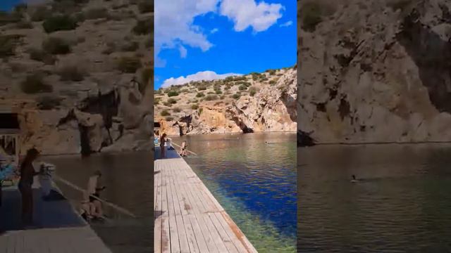 ☆ Озеро Воульгиямени, Греция/Природа Греции🇬🇷/Горы🏔/Лучше гор, могут быть только горы! #greece