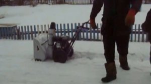 работа снегоуборщика Энергопром СМБ-6.5/570