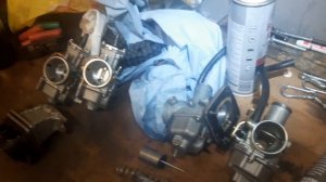 Карбераторы Pz 30 и PWK 28 Сравнение.