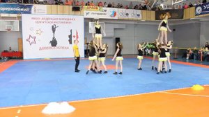 Cheerleading. Чир спорт. Команда RAID.
