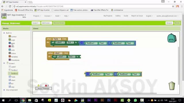 MIT App Inventor Ders 4 смотреть онлайн