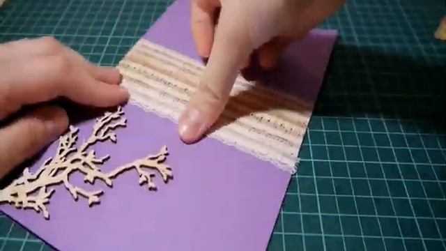 Скрапбукинг//Scrapbooking//мастер класс по открытке смотреть онлайн