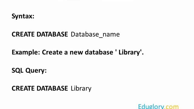 SQLdatabase statements