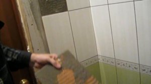 Демонтаж плитки, уложенной на плиточный клей на гипсокартон  А плитка не отвалится