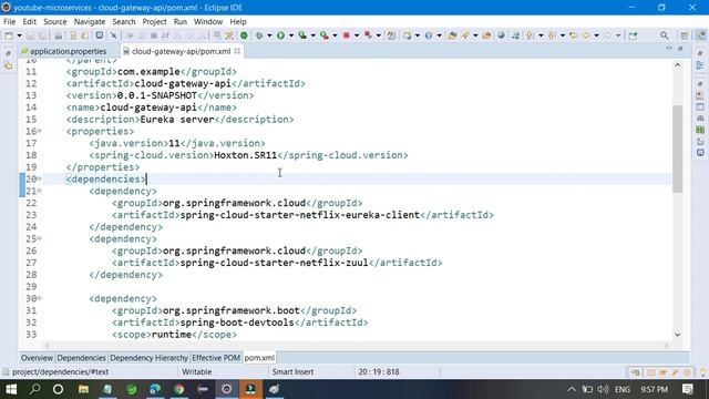 API GATEWAY with Zuul | How to create zuul API Gateway in microservices' смотреть онлайн