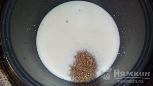 Гречневая каша на топлёном молоке