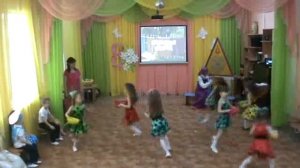 Стирка  танец в старшей группе