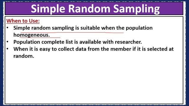What is Simple Random Sampling? When To Use Simple Random Sampling-Advantages & Disadvantages