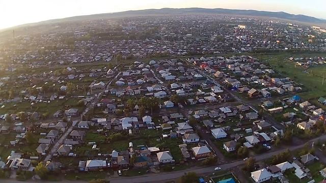 Наша дача с высоты птичьего полёта (пос. Аэродромный, Черногорск)