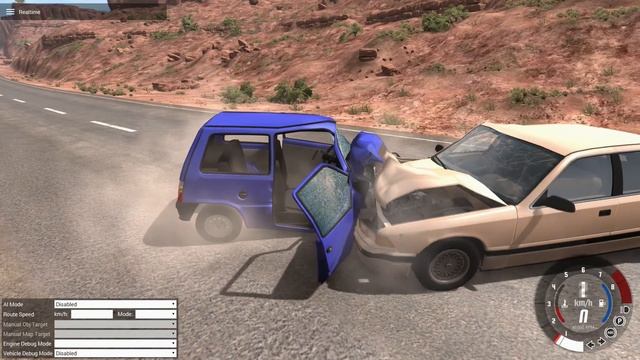 Анти-ТЕСТ.драйв Ока 1111 (BeamNG.drive) смотреть онлайн