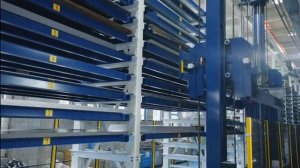 Автоматические стеллажи листового металла