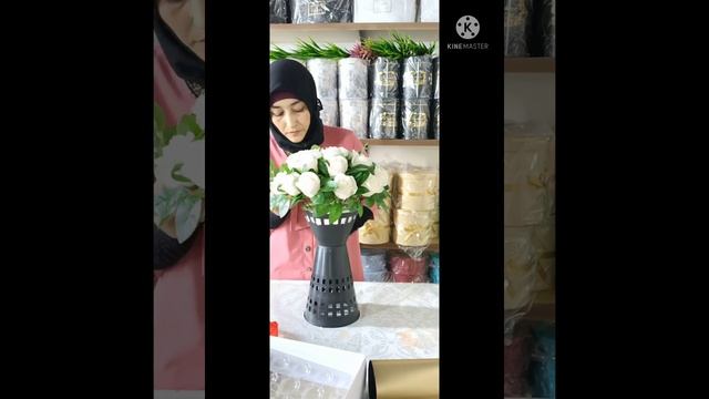 Мыльные розы.Сбор  букета на готовом каркасе!(Букет из мыльных роз!)