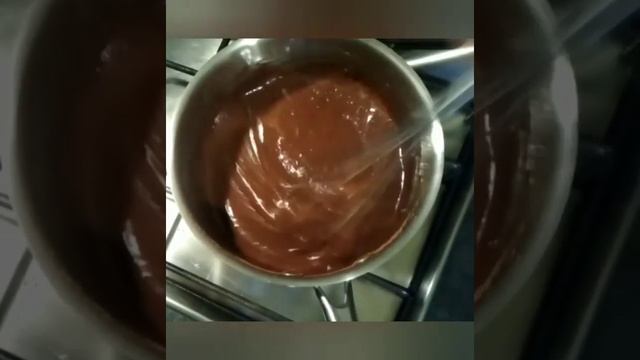 Густая шоколадная глазурь!