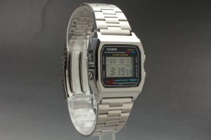 Винтажные ЖК-часы CASIO W-780 с будильником и хронографом из нержавеющей стали из ЯПОНИИ-1987-год