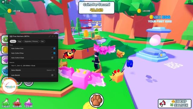 Free Hatchers Script 2023 | Auto Collect Coins | Working Auto Farm смотреть онлайн
