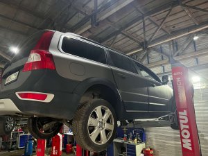 Замена масла в акпп Volvo XC70 Aisin tf-80sc