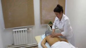 Массаж с использование ламинарий
