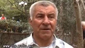 Олимпийский чемпион по волейболу 1968г.В.Т.Иванов . Гурзуф 30 сент. 2009 г.