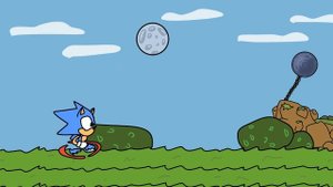 ?pizza tower opening but sonic the hedgehog?