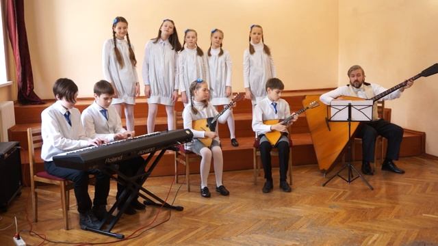 Беларусь, Минск, ДМШИ №2, вокально-инструментальный ансамбль "Валошкі" смотреть онлайн