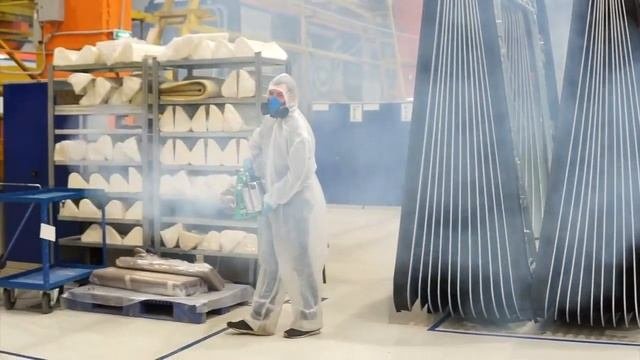 Дезинфекция производственных и офисных помещений на МВМ