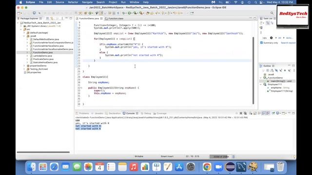 Core Java Basic Concepts | FREE Live Classes - Day - 47 | Java | Java Tutorial | JAVA | RedSysTech