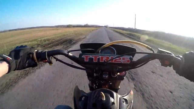 Открыл сезон (Part 2). ТТР 125 смотреть онлайн