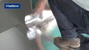 Укладка рулонной подложки