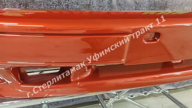 ВАЗ 2115 2803015 30 TP Бампер передний с ПТФ калифорнийский мак.ЕСТЬ ВСЕ ЦВЕТА. смотреть онлайн