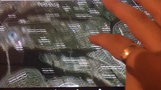 АСМР Карта Санкт-Петербурга / Map of Saint-Petersburg in Russian смотреть онлайн