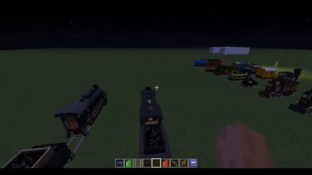 Обзор мода Traincraft смотреть онлайн