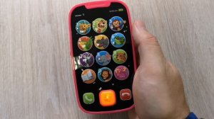 Детский телефон с животными