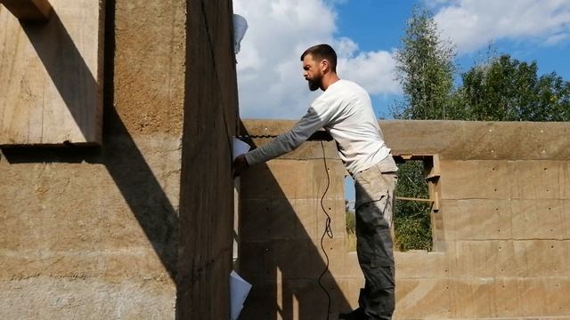 ✓11. Опилкобетон, монолит. Сколько сохнут стены.