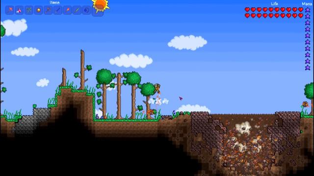 Terraria Effective Meteorite Mining Guide смотреть онлайн