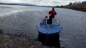 Ревун с Китая на лодке Казанка 2м