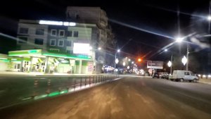 Ночная съёмка, Дербент, Стеклянный Мост, Мамедбекова. Лестница.. Мост..