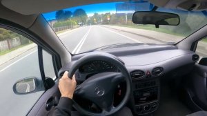 2003 Mercedes A160 W168 1.6 102HP | POV Test Drive | Acceleration | Review