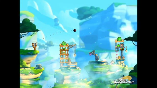 Angry Birds 2 Level 63 Cobalt Plateaus Chirp Valley 3 Star Walkthrough смотреть онлайн