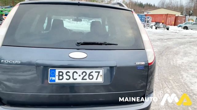 Ford Focus 1,6TDCi Style Wagon 2008 смотреть онлайн