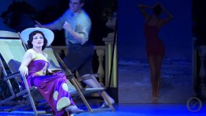 Александр Бабик, Екатерина Чудотворова. Номер из спектакля "Вольный ветер мечты", 2015 год