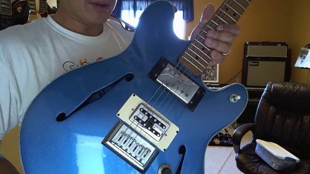 vintage 70's fender starcaster repair/refinish walkthrough смотреть онлайн