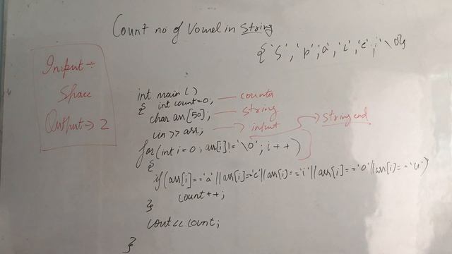 Count Vowel in a String and Segmentation Fault смотреть онлайн