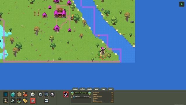 Могут ли 50 БОГОВ Победить 1000 ТИТАНОВ? - Worldbox смотреть онлайн