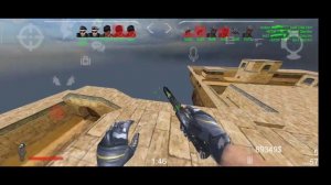 Brutal Strike Zombie Mode zm_dust_undead map - CSGO Mobile - Online FPS Android Gameplay