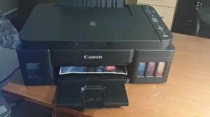 Проверка печати Canon G3415