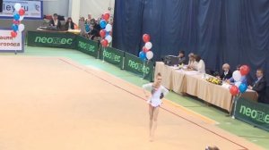 Бубенщикова Анна мяч школа19