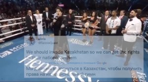 Часть 1. Димаш Кудайберген влюбил весь мир в гимн Казахстана | реакция твиттера на гимн Казахстана