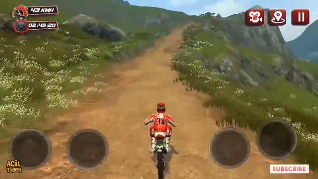 Motocross Racing : Dirt Bike Rider Skills Games 2021 - Gameplay (Android)